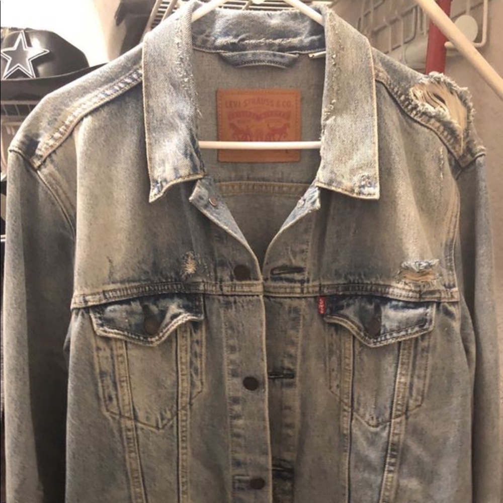 Levi’s Jean Jacket (Destroyed)